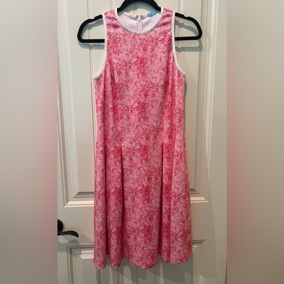 J.McLaughlin Dress Gorgeous Ladies Sz Small w/Pockets Raw Hem Summer Perfec - Picture 1 of 8